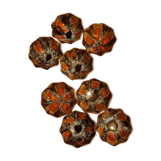 Salad bowl, Vallauris cups