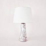 Vintage ceramic lamp foot 1960