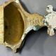 Pair of vintage gold wall sconces – Louis XVI style – 2 arms of