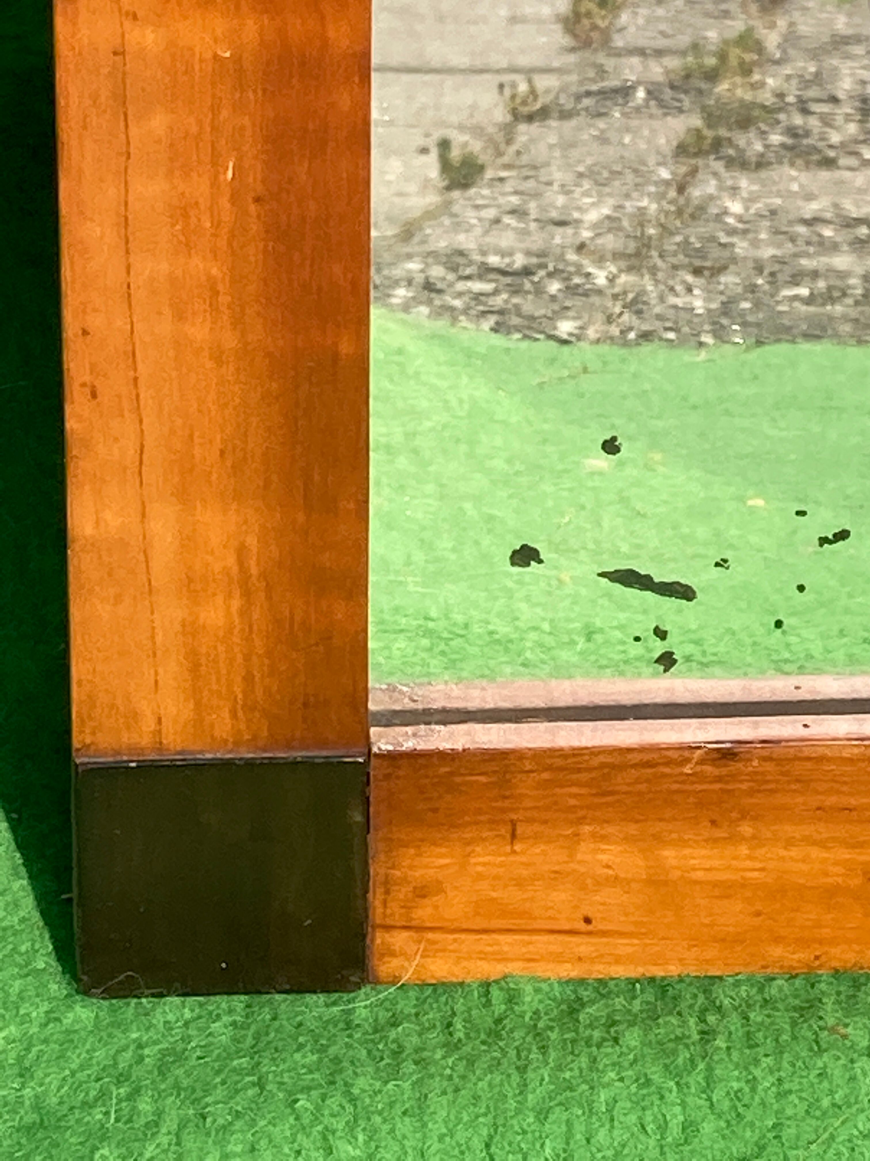 Dutch Art deco distressed mirror