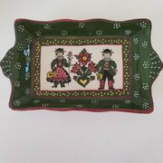plat céramique allemande années 50-80