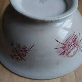 Saladier former earthenware butterflies Badonvilliers