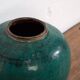 Vase rond vert ancien (c.1820) #28