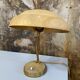 Antique metal bedside lamp