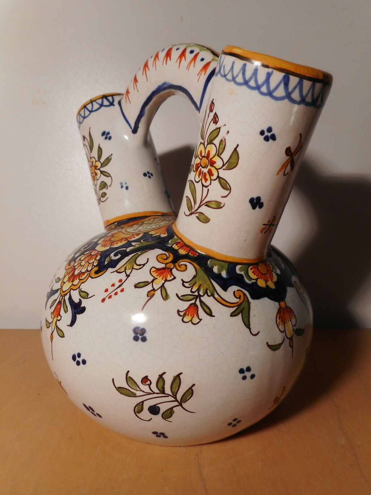 Bouquet pourer HD Henri Delcourt Boulogne taste faience Breton Quimper