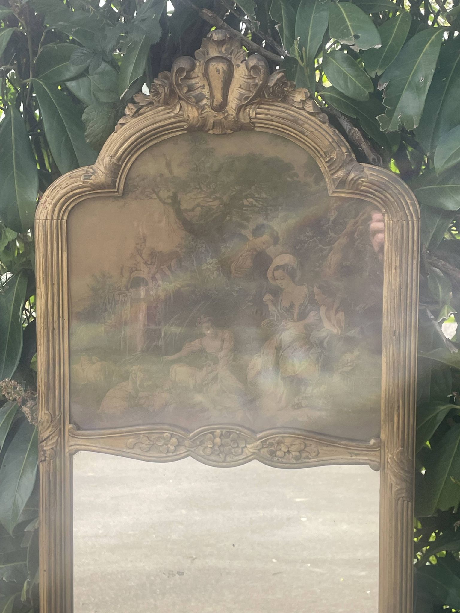 Louis XVI style mirror
