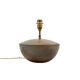 Mid-century modern green ceramic lamp base, Alain di Bin France 1960s