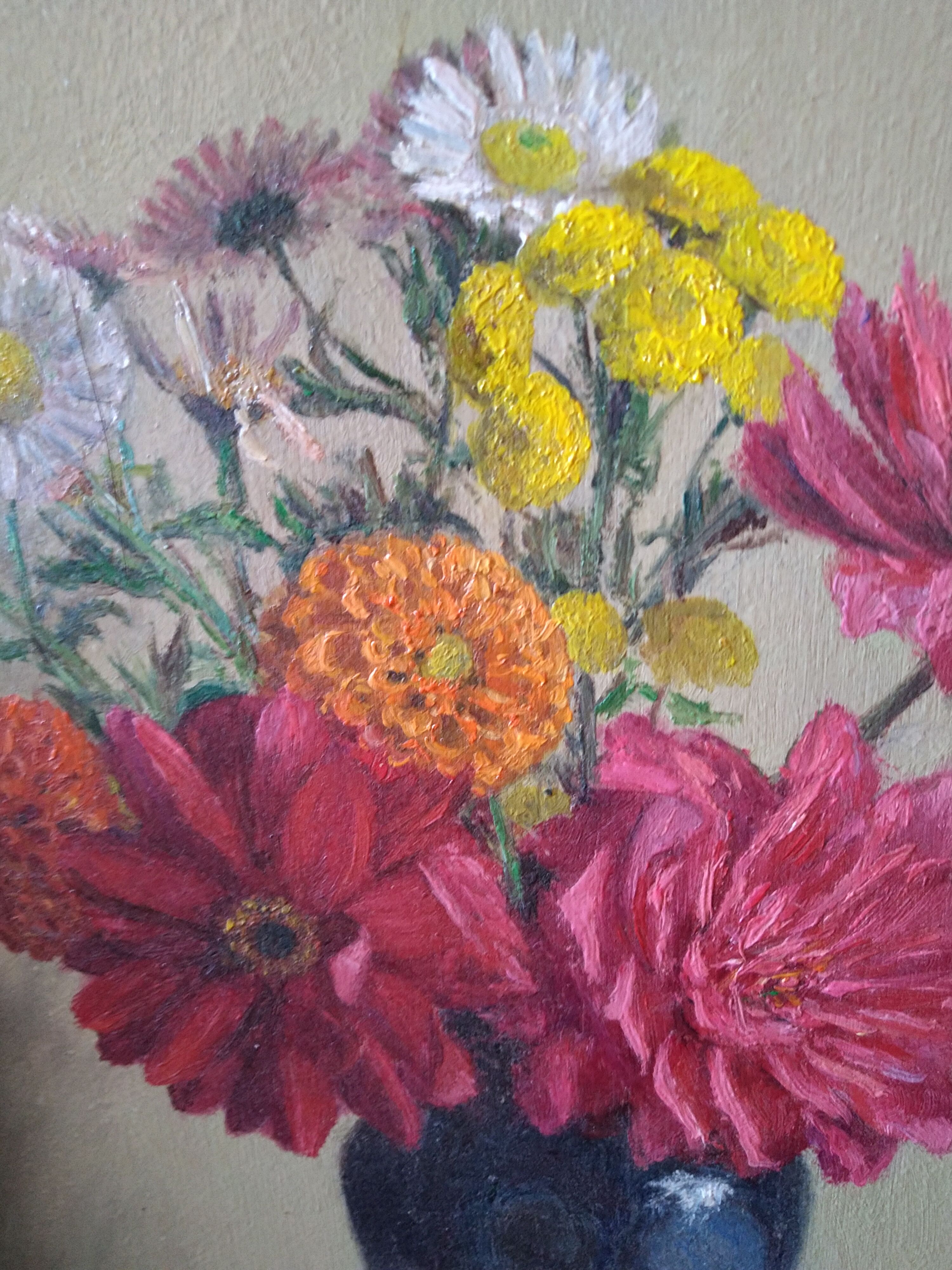 Tableau bouquet de fleurs