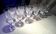 Set of 11 baccarat red wine glasses carcassonne model