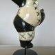 Sculpture "DEESSE" in the style of Niki de Saint Phalle, papier-mâché 1990