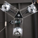 Vintage hanging lamp by Insta Elektro Germany, 1960s