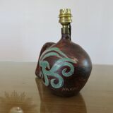 Beautiful signed ceramic lamp dating from the 50s or 60s