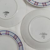 Dessert plates Sarreguemines Poitou set of 6