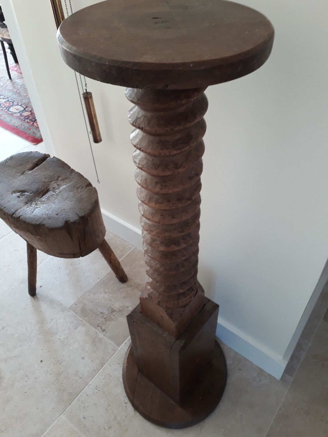 Fifth wheel press screw