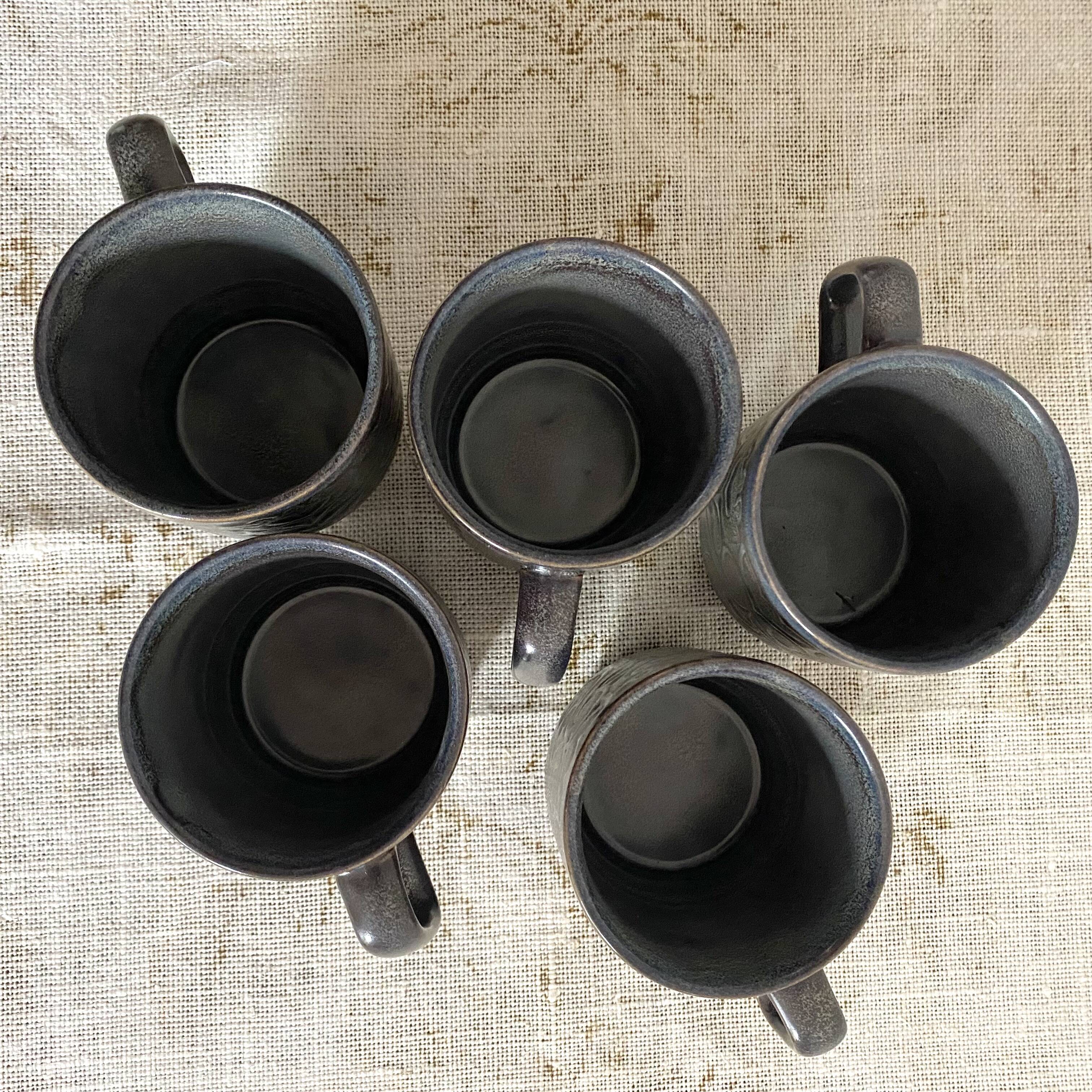 Mugs vintage Royal Alma made in England, années 70