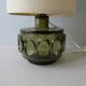 Khaki glass lamp, 70s