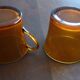 2 tasses Duralex ambrées vintage