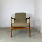 Ole Wanscher sofa & easy chair model FD109 for France & Søn, Denmark, 1960s
