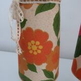 Pair of table lamp kitsch vintage bedside lamp