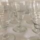 Suite of 8 wine glasses 1950/60 - blown glass