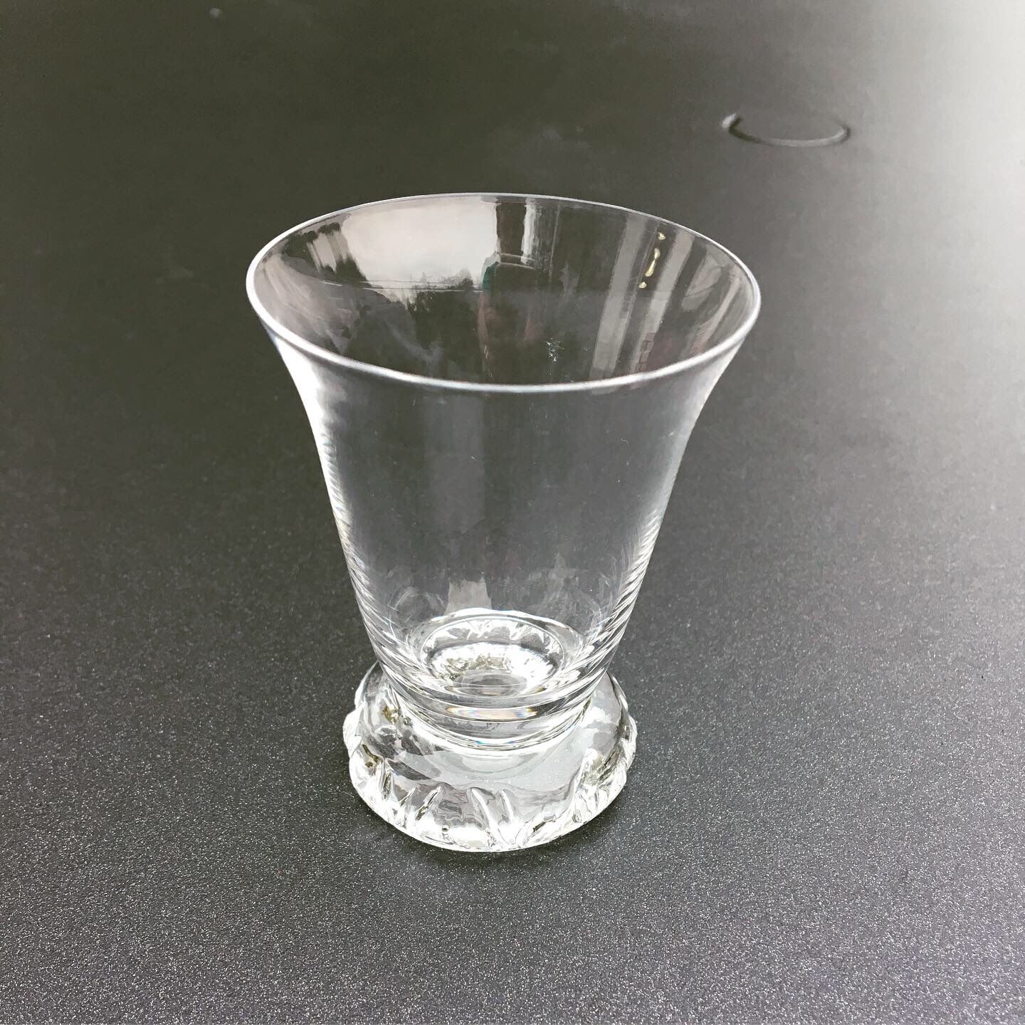 Lot de 6 verres en cristal Daum, modèle Kim