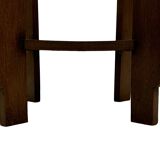 Art Deco plant table side table Oak 1950s