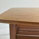 Mid century vintage oak coffee table
