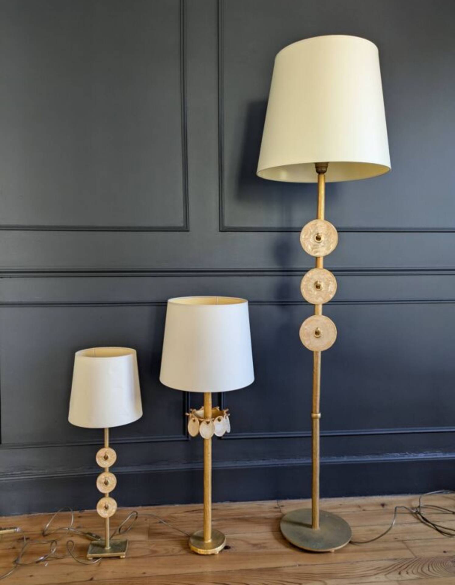 Trio de luminaires par Nicolas Dewael par Fondica