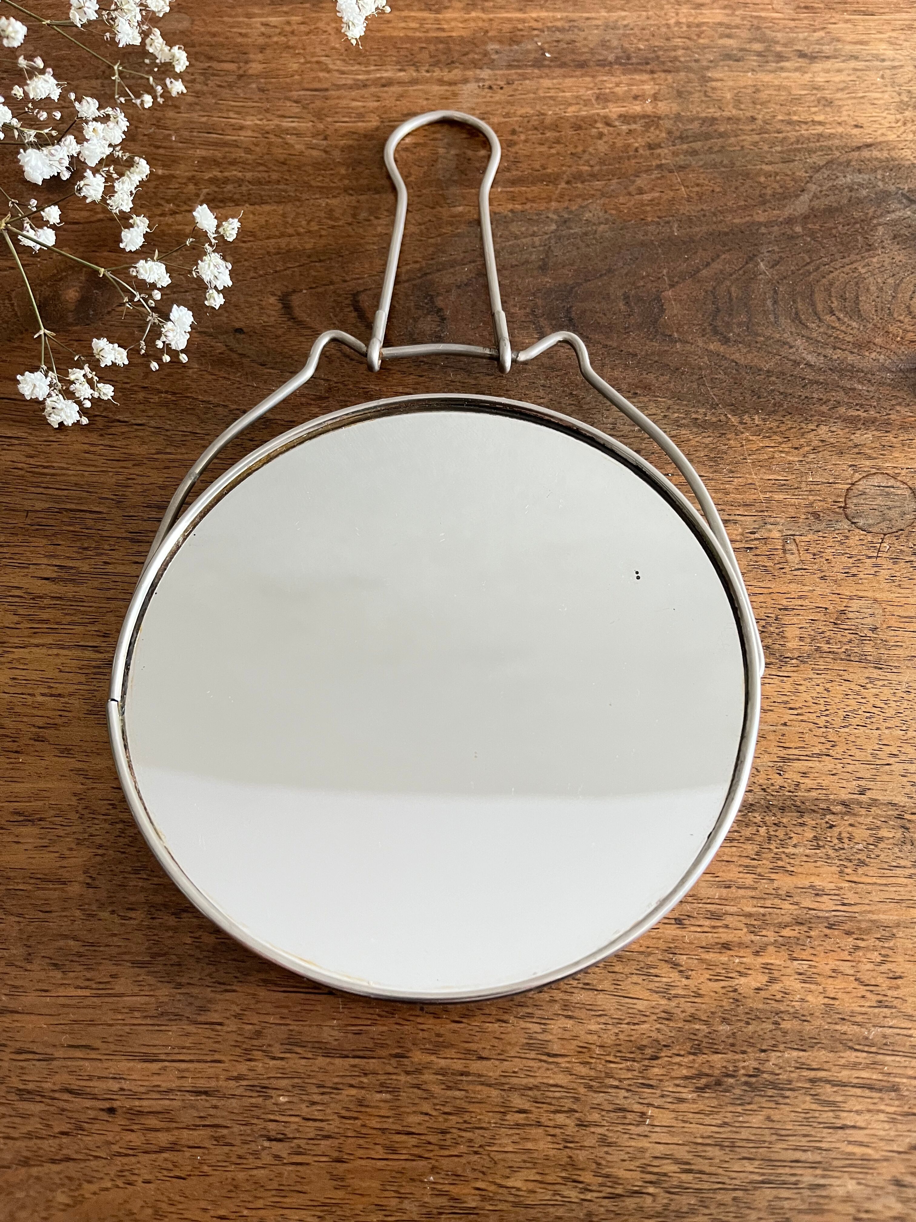 Round barber mirror 14.5 cm