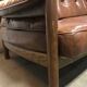 Vintage leather seat sofa