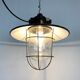 Industrial factory hanging lamp, 1960s