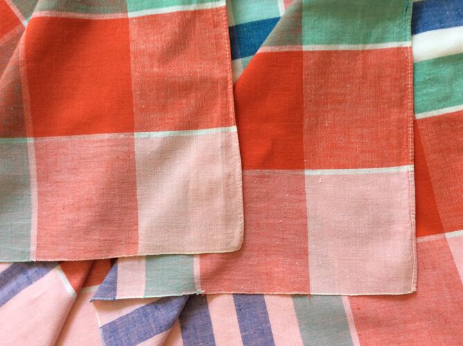 Cotton tablecloth - vintage