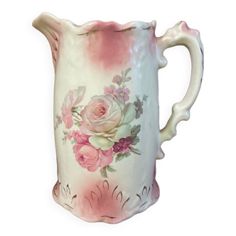 Antique English porcelain pitcher