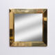 Brass mirror 1970 italy