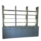 Iron bookshelf
