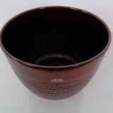 Large ceramic cachepot from Bay Keramik, Germany, 1970s.