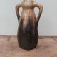 Vase art déco Gilbert Méténier en grès flammé- 18cm 