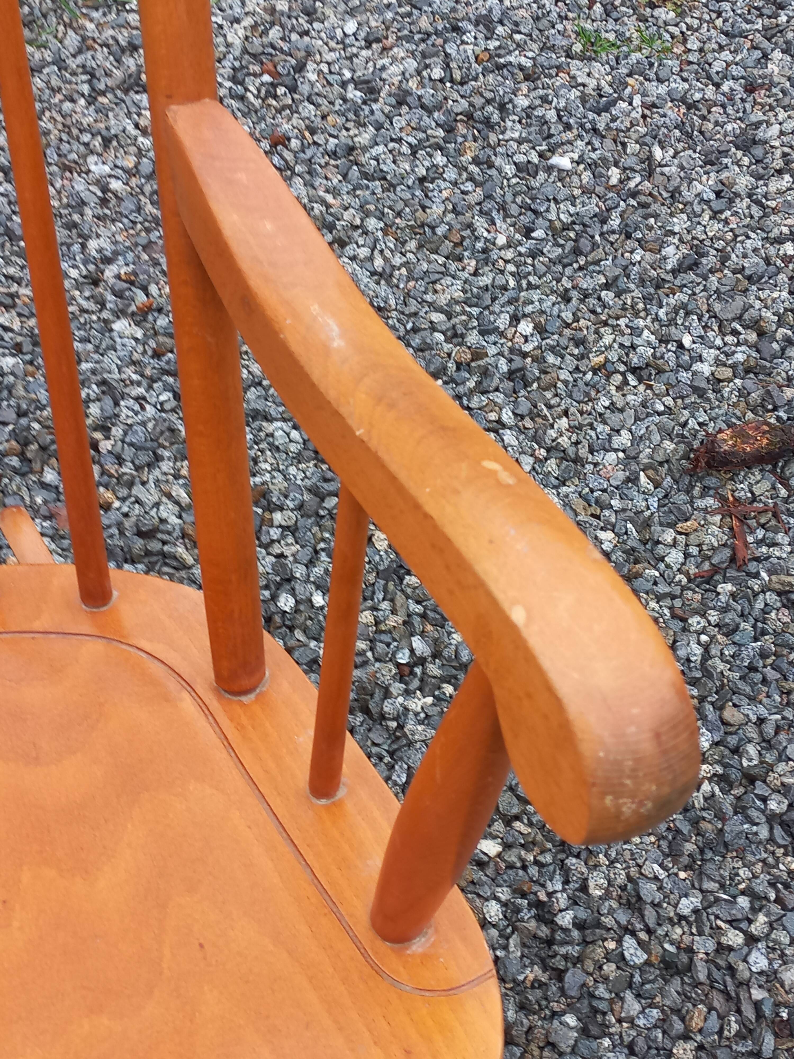 1970s Scandinavian style rocking chair