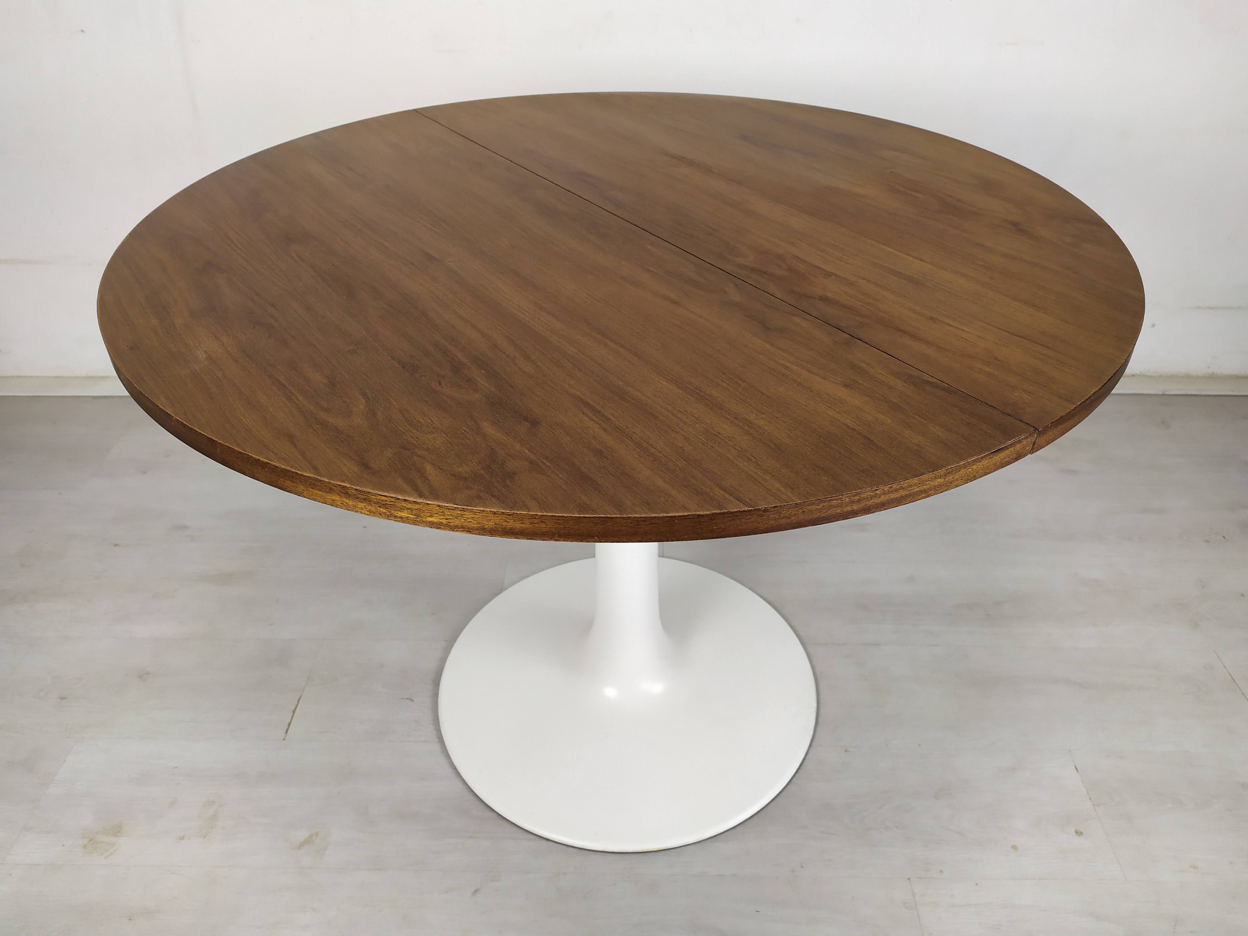 Vintage tulip foot system table