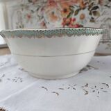 Longwy France earthenware salad bowl, Trianon model
