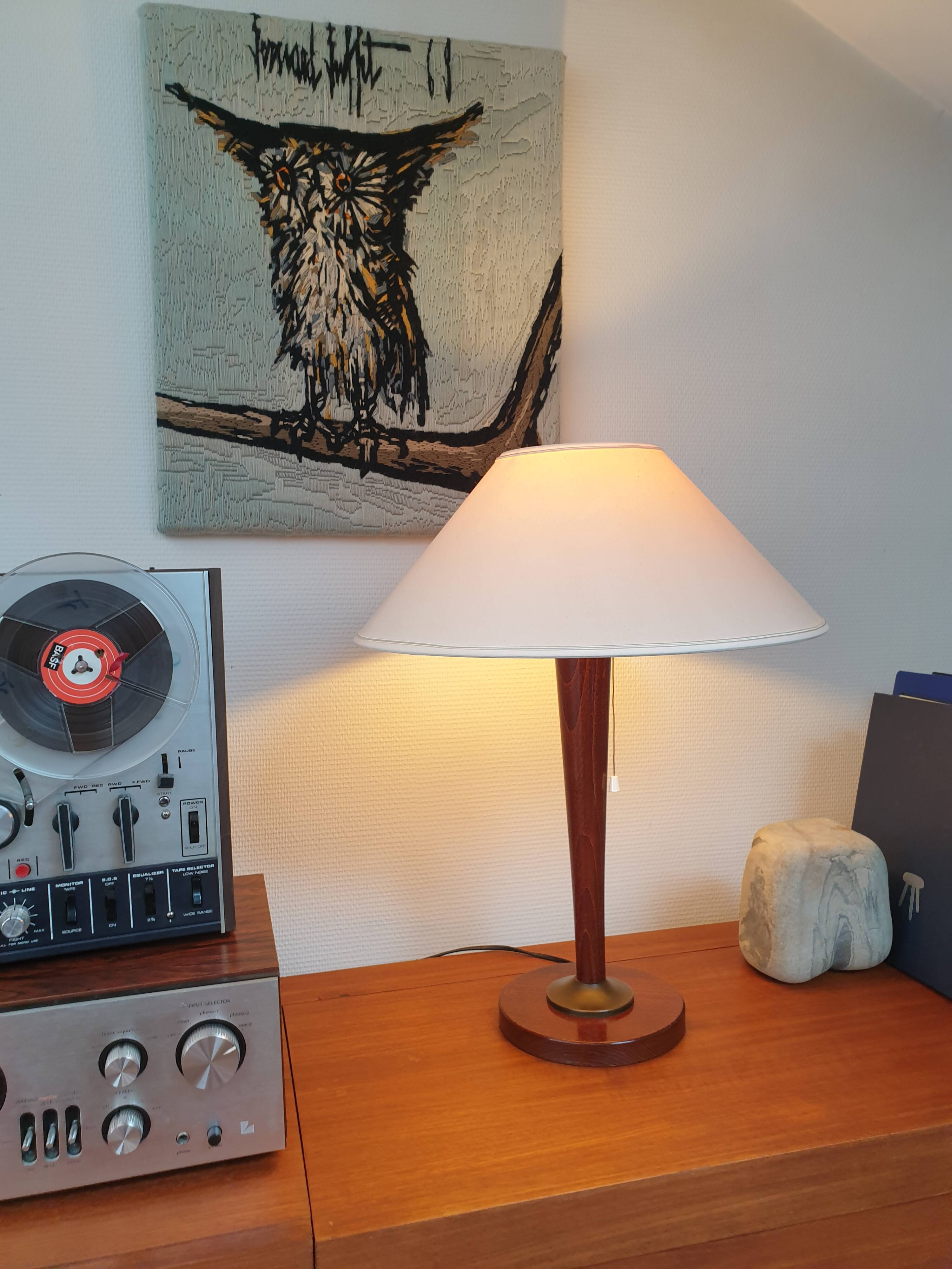 Mid-century Art Deco desk/liner lamp