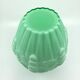2 Art Deco vases in green opaline • Circa 1920/30