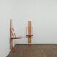 Set of two folding wall chairs by Anne Jonasson & John Dalin or Ikea