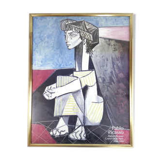 Affiche exposition Picasso au Grand Palais 1990