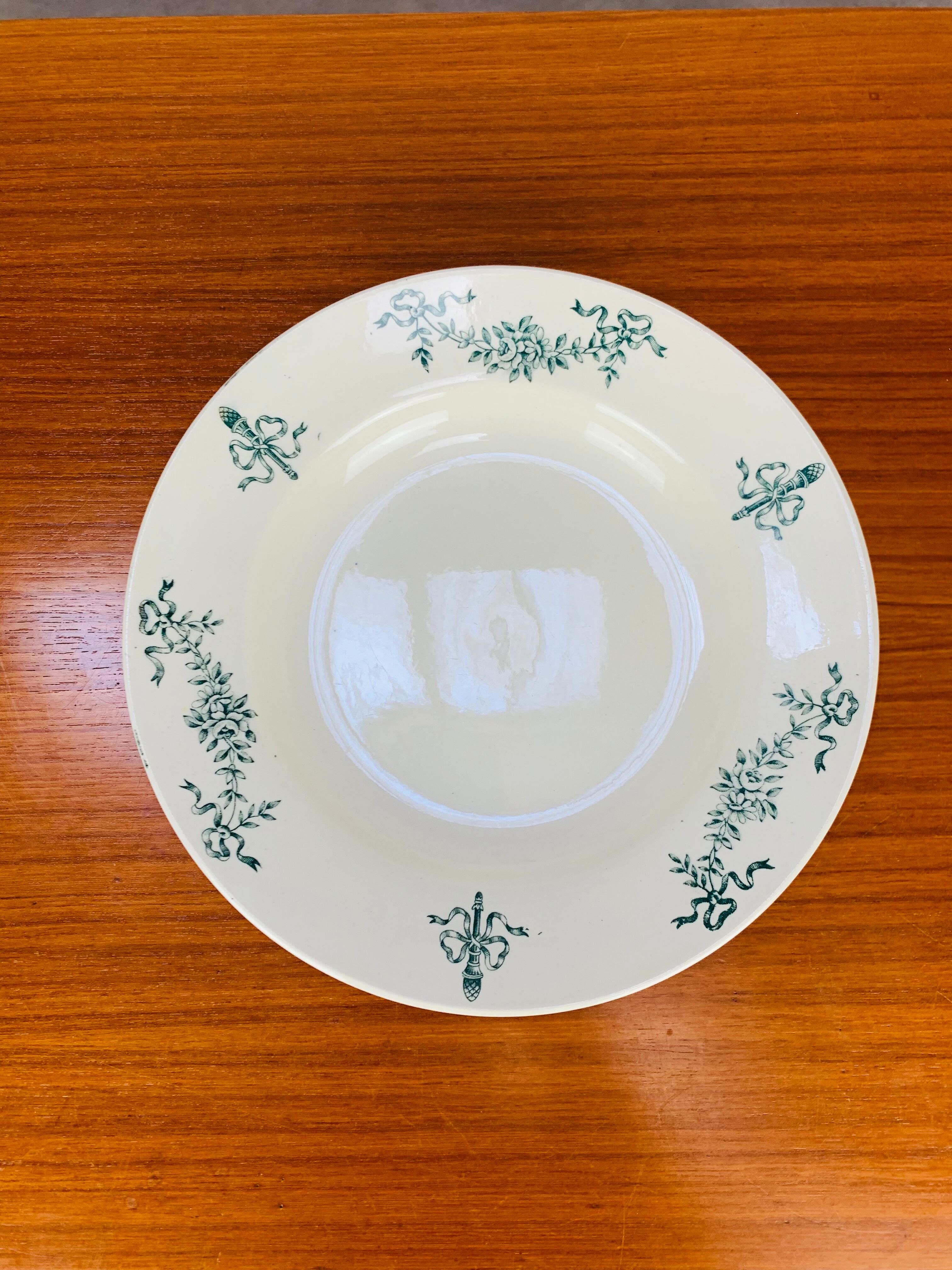 4 Sapho Longchamp iron earth soup plates