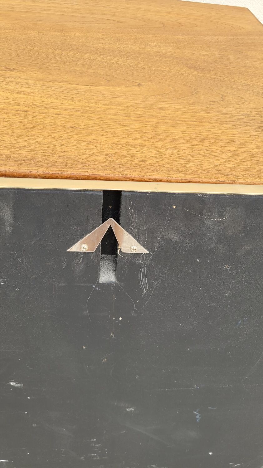 Design mirror in chromed metal vintage quality manufacture Italy, 1970s