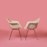 Pair of DAX Herman Miller armchairs by Charles & Ray Eames 1970