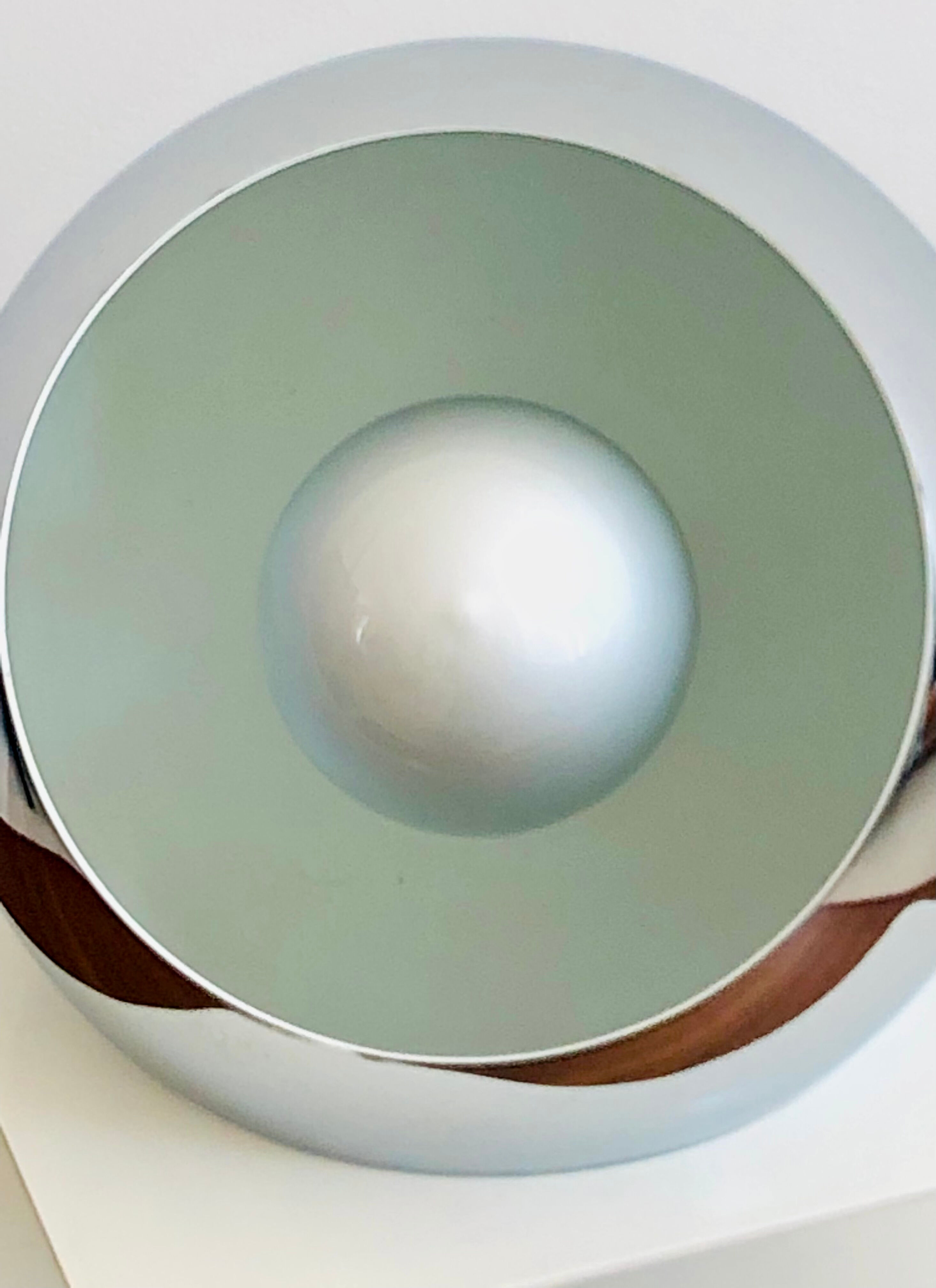 Eyeball table lamp, Italy 1970s