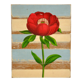 Painting on driftwood