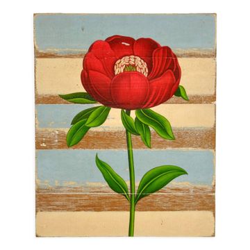 Peinture sur bois flotté